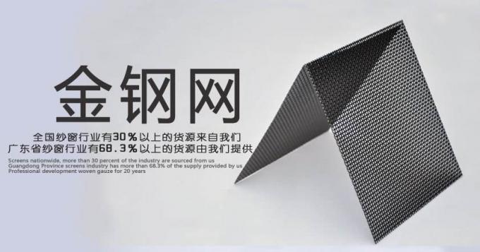 Anti écran de fenêtre de preuve de balle du moustique 1.1m prenant 11x11mesh au filet 0